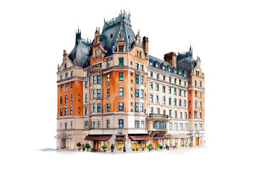 Obraz premium Elegant Historic Building with Classic Architecture