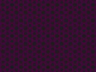 Seamless dark purple pattern with small, repeating organic shapes.