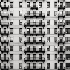 Background image of building windows