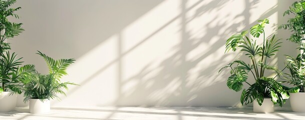 branch shadow on the wall	