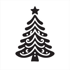 christmas tree vector