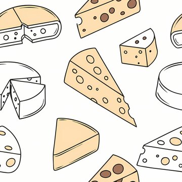 set of cheese icons