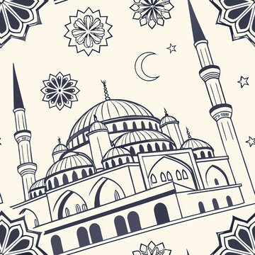 blue mosque city