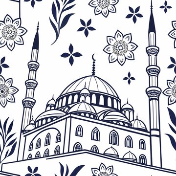 blue mosque city