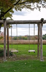 Fototapeta premium playground in the park