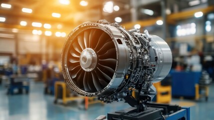 Hybrid Rocket Engine in Dynamic Motion Blur