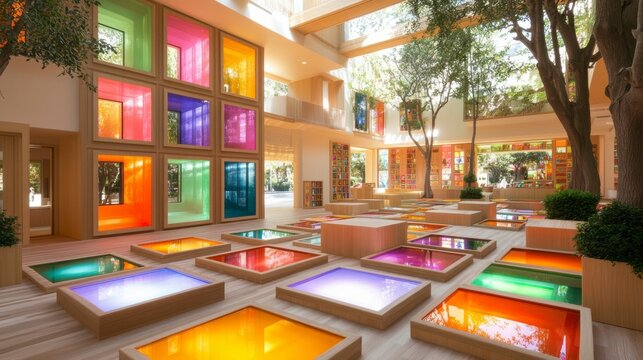 A surreal street where puddles on the ground reflect alternate dimensions, each one a window into a world of vibrant colors, strange landscapes, and infinite possibilities beyond the visible.