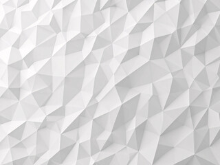 Obraz premium Abstract geometric background with interconnected white triangles, modern design.