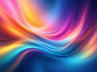 Obraz premium Vibrant purple to yellow gradient background.