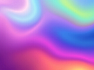 Fototapeta premium Colorful abstract waves with smooth gradient, vibrant background design.