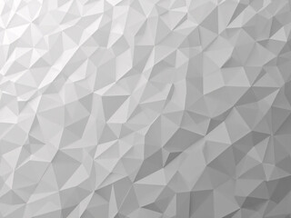 Abstract geometric background with interconnected white triangles, modern design.