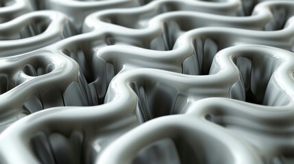Obraz premium A creative artwork symbolizing strategic thinking, featuring a maze with a figure navigating through to reach the goal, representing problem-solving and decision-making.