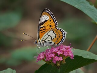 Fototapeta premium Butterflies in Beautiful Nature