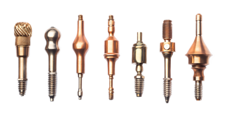 Piping Nozzle Set for Perfect Decorating - Isolated on White Background