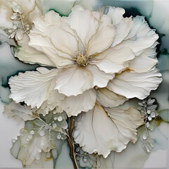 bouquet of white flowers