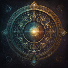 background with ornament