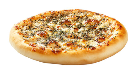 Pizza Isolated on White Background - Delicious Slice