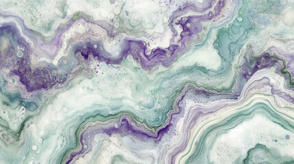 A dreamy watercolor background with soft lavender, mint green, and pale turquoise tones blending seamlessly