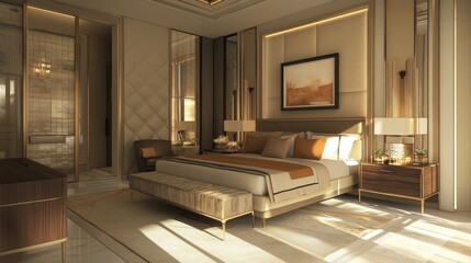 Luxurious Modern Bedroom Interior Design