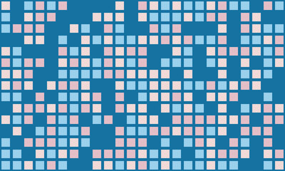 Colorful geometric grid pattern with minimal structure. Ideal for posters, creative materials, or textured backgrounds with a trendy, elegant touch.