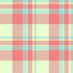 Seamless plaid fabric pattern, perfect for creating trendy cloth
