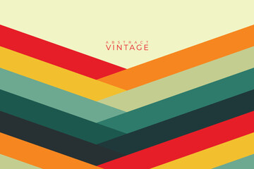 Abstract pattern background, seamless pattern background with retro colors