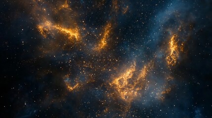 Panorama milky way galaxy with stars and space dust in the universe  - ai