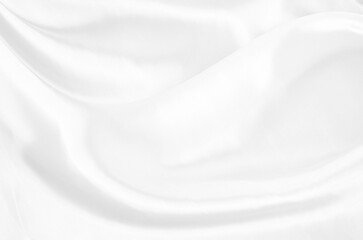 White gray satin texture that is white silver fabric silk background with beautiful soft blur pattern natural.