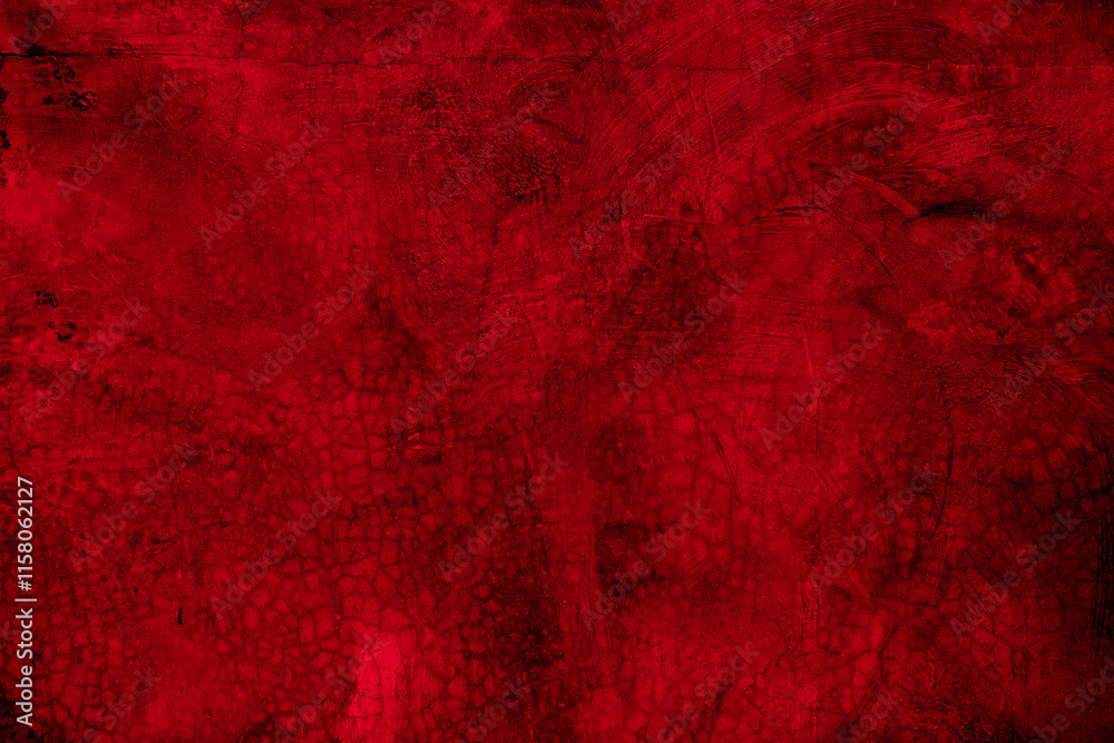 Aufkleber old wall texture cement black red background abstract dark color design are light with white gradien