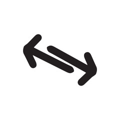 Handrwan brushstroke arrow curve, wave. line brush stroke element collection stock. templates line