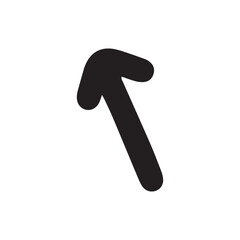 Handrwan brushstroke arrow curve, wave. line brush stroke element collection stock. templates line