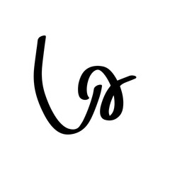 Handrwan brushstroke arrow curve, wave. line brush stroke element collection stock. templates line