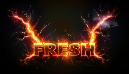Fresh Electric Energy with Lightning Effects