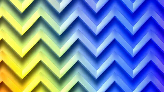 Colorful chevron pattern with gradient design