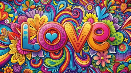 Psychedelic Love: 60s Mod Pop Art Low Light Photography