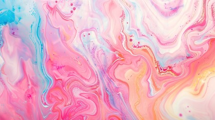 Fototapeta premium Pastel galaxy Colorful Abstract background dreamy