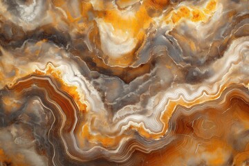 Golden Brown Agate Texture Background