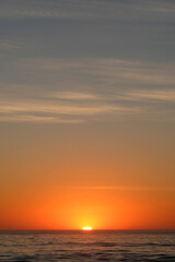 Obraz premium sunset over the sea