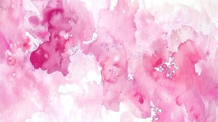 Fototapeta premium Pink Watercolor galaxy Colorful Abstract background