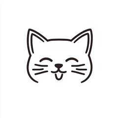 Happy Cat Face Icon