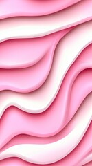 Soft Pink Wavy Texture for Modern Background and Design Projects