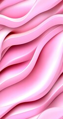 Elegant Pink Waves in Soft Texture for Artistic Background Design