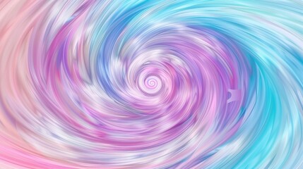 Obraz premium Spiral galaxy Pastel galaxy ColorfulAbstract