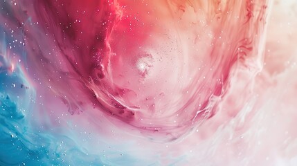 Fototapeta premium Spiral galaxy Pastel galaxy ColorfulAbstract