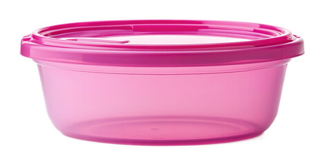 Tupperware Container Lid for Secure Storage - Isolated on White Background
