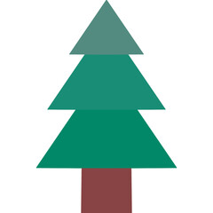 Tree Pattern and Gift, Used to Make Background, Cover, Wrap, Paper Pattern, Design, Abstract Pattern on Product Surface.