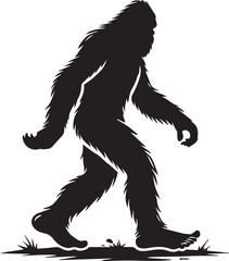 Obraz premium Bigfoot vector