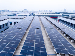 Solar farms on city rooftops