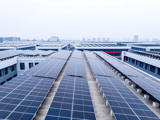 Solar farms on city rooftops