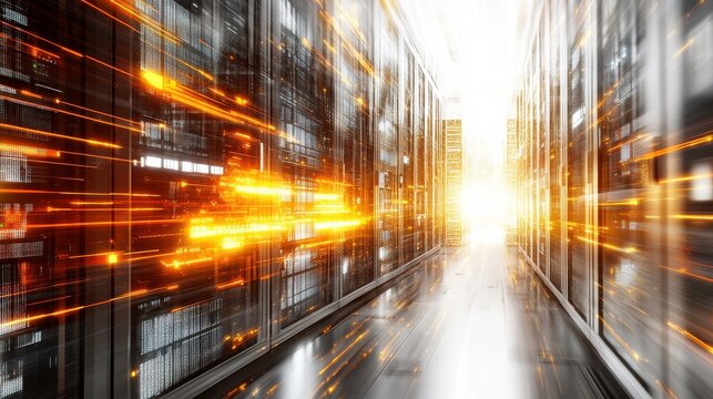 Bright Light Tech Overlay in Data Center Environment